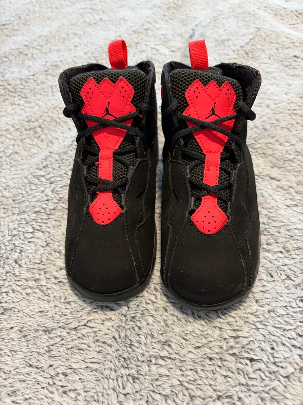 RARE Jordan True Flight “Infrared 23” High-Top Basketball Shoes